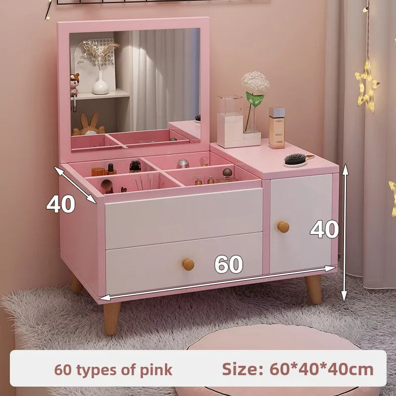 bay window dressing table sitting on the floor makeup dressing cabinet small table bedroom